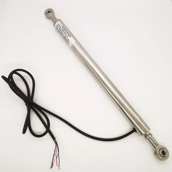 LVDT displacement sensor for crack monitoring